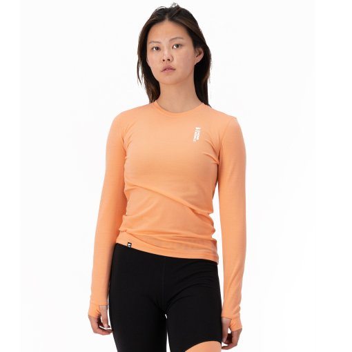 Produktbild von Mons Royale Cascade Merino Langarm-Unterhemd Damen - punch