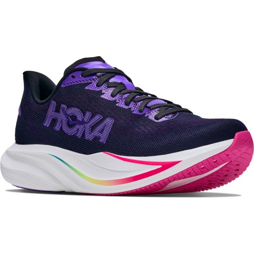 Photo produit de Hoka Mach 7 Chaussures running pour femmes - carbon black / cosmic purple
