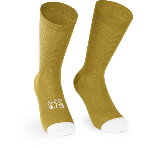 Photo produit de Assos Chaussettes - Endurance S11 - golden yellow