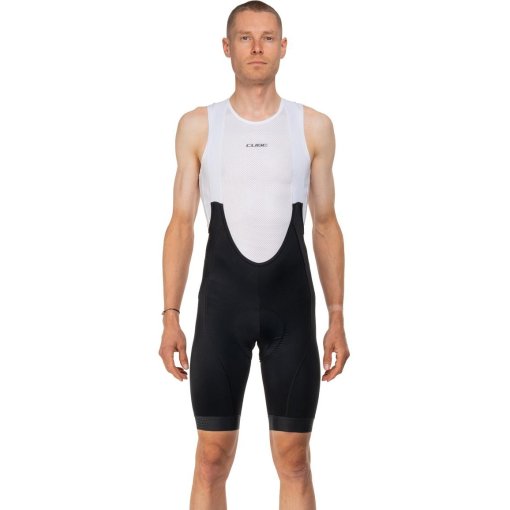 Photo produit de CUBE ROAD/XC TEAMLINE Cuissard à bretelles cycliste pour hommes - black