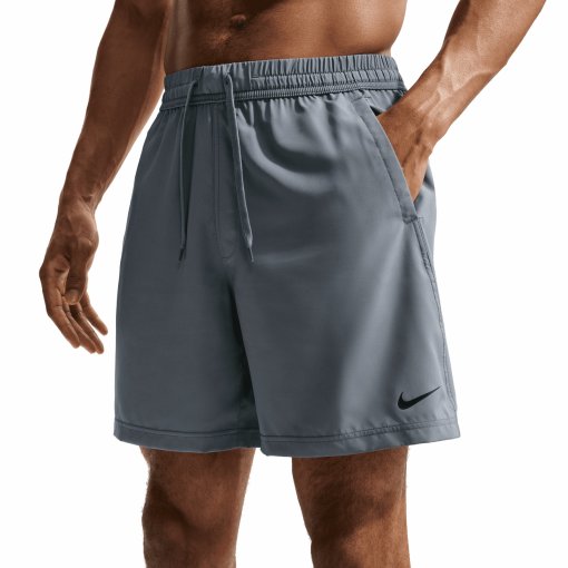 Photo produit de Nike Short 7&quot; Homme - Dri-FIT Form Versatile - smoke grey/black DV9857-084