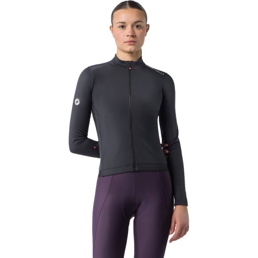 Produktbild von Castelli Espresso Thermo 2 Langarmtrikot Damen - black/white 110