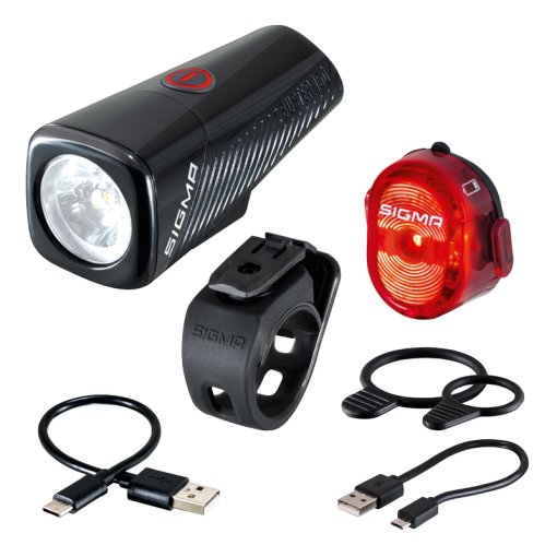 Immagine prodotto da SIGMA Luce Bici Anteriore - Buster 150 + Luce Posteriore Nugget II Flash