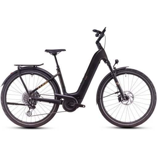 Immagine prodotto da CUBE Bici Elettrica Trekking Easy Entry - KATHMANDU HYBRID SLT 800 - 2025 - golddust / black