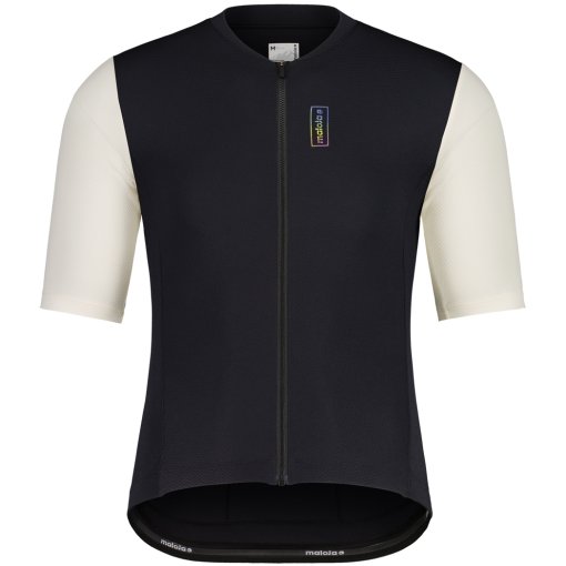 Image of Maloja KalzasM. 1/2 Roadbike Jersey Men - deep black multi 8862
