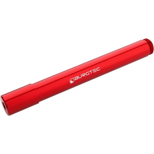 Produktbild von Burgtec Steckachse - vorn | 20x110mm Boost | 142mm | für FOX 40 - race red