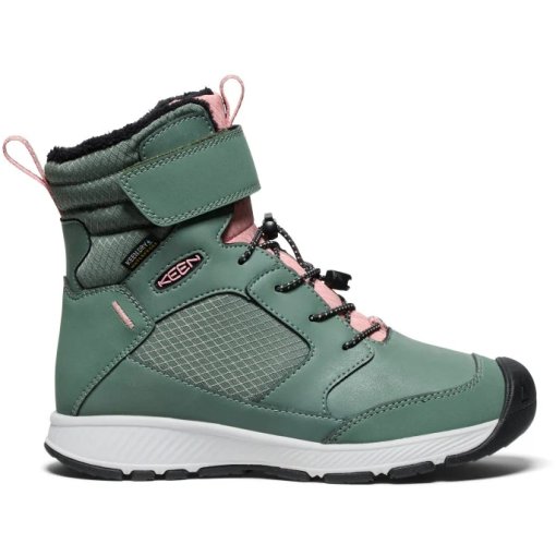 Foto de KEEN Botas Jóvenes - Skua Winter Waterproof - Dark Forest / Rose Elegance