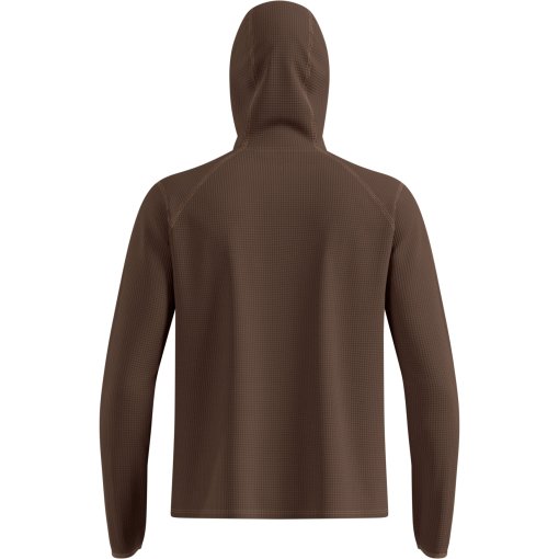 Produktbild von Odlo Cubic Multisport Mid Layer mit Kapuze Herren - brown granite