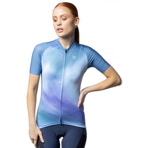 Foto de Alé Maillot Ciclismo Mujer - OFF ROAD - GRAVEL Monsone - light blue