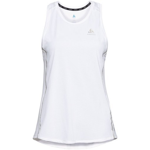 Foto de Odlo Camiseta sin Mangas Running Mujer - Zeroweight Chill-Tec - blanco