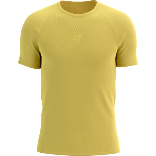Photo produit de Compressport T-Shirt Homme - Trail Racing - ceylon yellow/reflective ceylon yellow