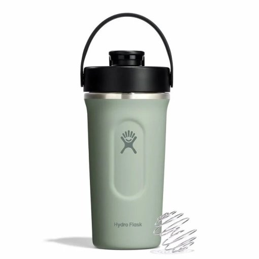 Foto de Hydro Flask Botella Mezcladora Shaker Aislada 24oz - 710ml - Tonal Agave