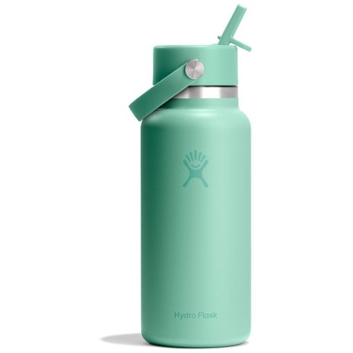Zdjęcie: Hydro Flask 32oz Wide Mouth Butelka Izolowana + Flex Straw Pokrywa - 946ml - Mermaid Green