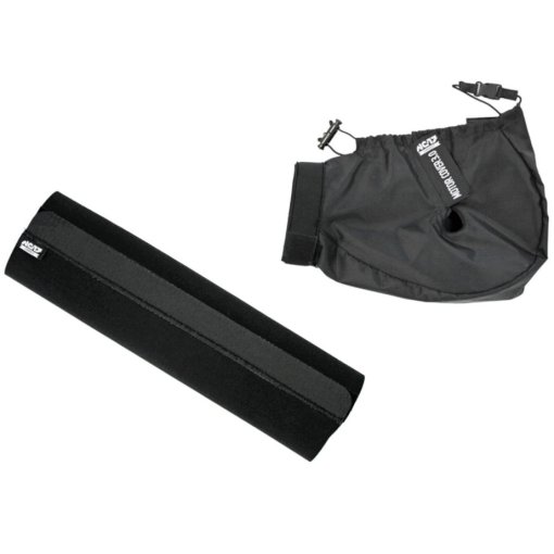 Copertura Protettiva Per Manubrio Di Bici E E-bike NC-17 - Nylon Nero, Universale Fino A 80x15 Cm