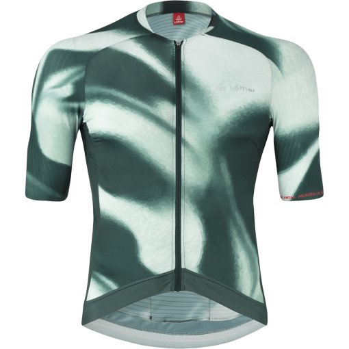 Photo produit de Löffler Statement Psy Full Zip Maillot cyclisme pour hommes - forest 365