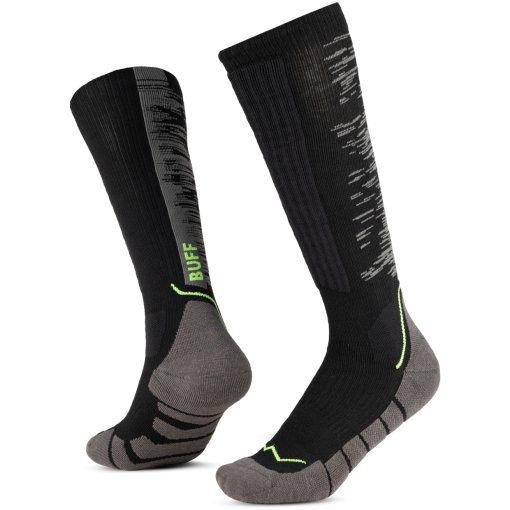 Photo produit de Buff® Merino HW Over the Calf Chaussettes - O2 Black