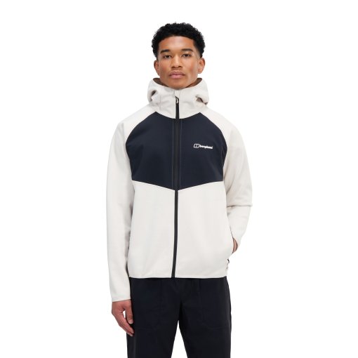 Foto de Berghaus Chaqueta Hombre - Trawden Hybrid - Stone/Jet Black