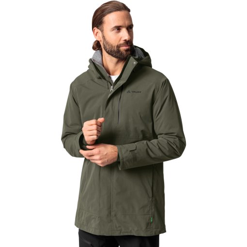 Foto de Vaude Parka Hombre - Idris Wool II - khaki