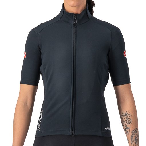 Foto de Castelli Maillot de Manga Corta Mujer - Perfetto RoS 2 Wind - light black 085