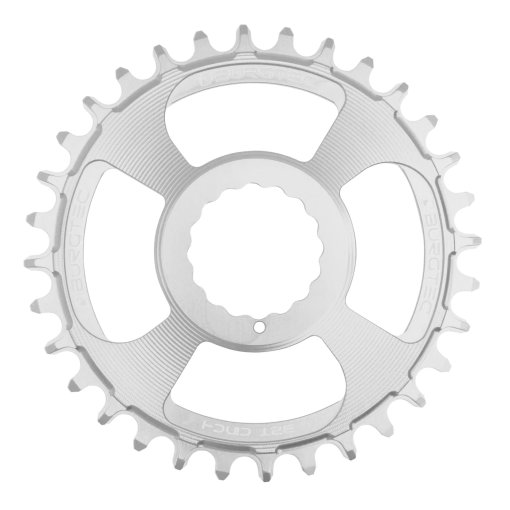 Immagine prodotto da Burgtec Corona - Thick Thin - Direct Mount (Race Face Cinch) | rotondo - rhodium silver