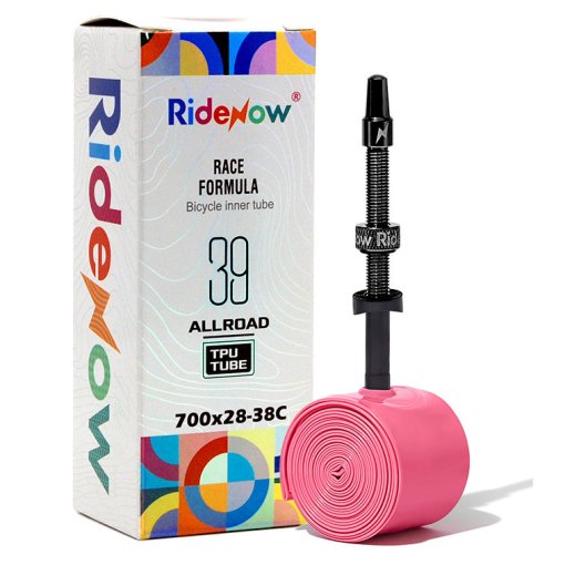 Photo produit de RideNow TPU Chambre à air - Road 700/28C-38C | Allroad 622-28/38C | Presta Metal - 39g