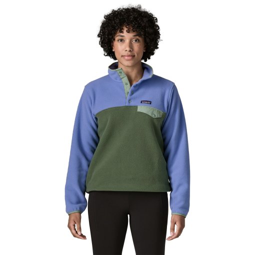 Photo produit de Patagonia Polaire Femme - Lightweight Synchilla Snap-T - Canopy Green