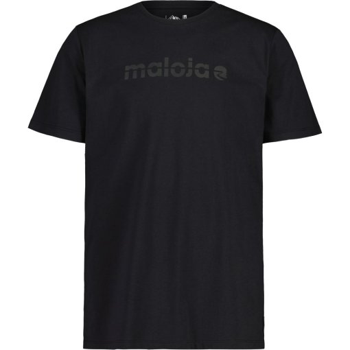 Foto de Maloja Camiseta Hombre - BronzoloM. Organic Cotton - deep black 8833