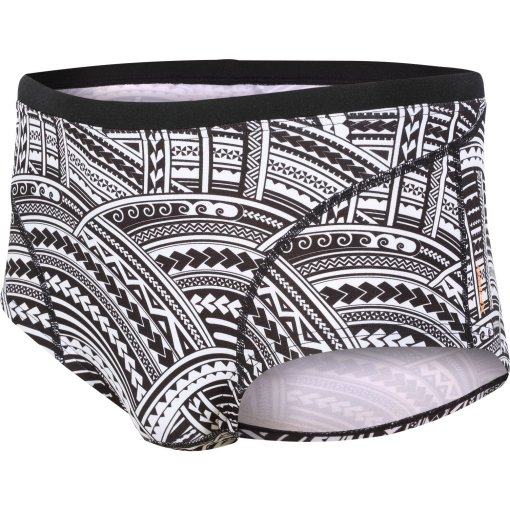 Foto de Zone3 Bañador Slip Hombre - Kona Speed - Tribal Print - negro/blanco/naranja