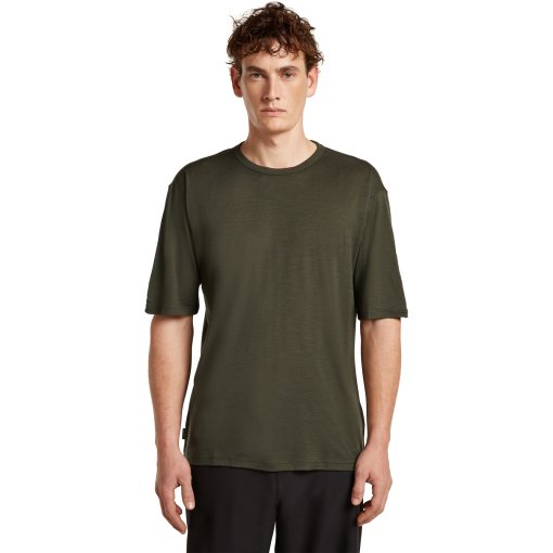 Foto de Icebreaker Merino 150 Tech Lite Relaxed Camiseta para hombres - Dark Loden