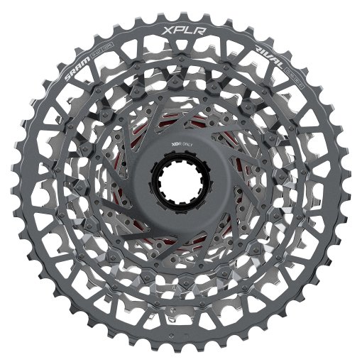 SRAM RIVAL XPLR XG-1351 Cassette | XDR | 13-voudig | E1 - zilver