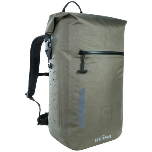 Produktbild von Tatonka Commuter Rolltop 25 WP Fahrrad-Rucksack - stone grey olive