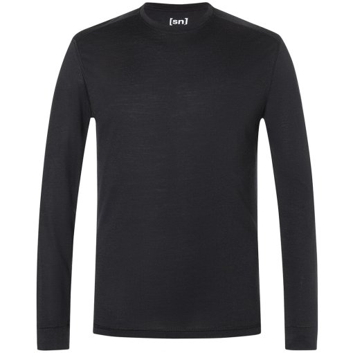 Foto de SUPER.NATURAL Camiseta Interior Manga Larga Hombre - Sierra140 - Jet Black