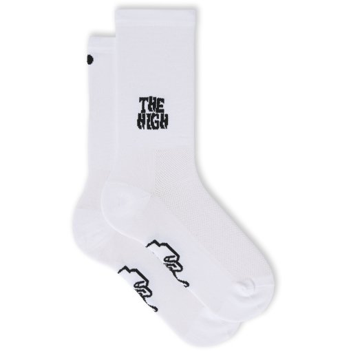 Foto de FINGERSCROSSED Calcetines Ciclismo - Classic Trip - The High - Blanco