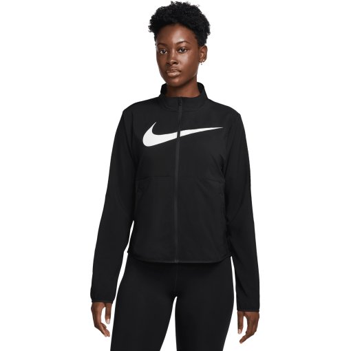 Picture of Nike Tempo Swoosh Run Dri-FIT Running Jacket Women - black/white HV2647-010
