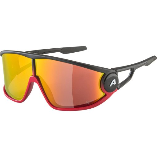 Foto de Alpina Gafas - Legend Q-LITE - black red white/mirror red