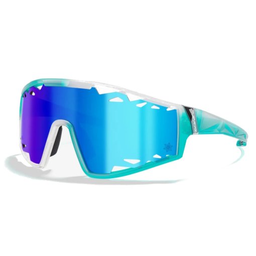 Photo produit de Supacaz Lunettes Galactic - Maui Blue Arctic | Maui Blue Lazer Vented Lens