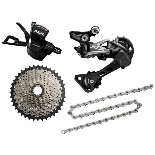 SHIMANO - コンドル Shimano Deore LX FC-M570 175mm 44/32/22 MTB Crankset 9 Speed