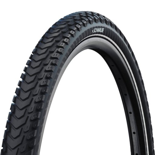 Immagine prodotto da Schwalbe Copertone Pieghevole - Marathon Mondial - Evolution | Addix | V-Guard | ECE-R75 - 28x1.75&quot; | Black Reflex