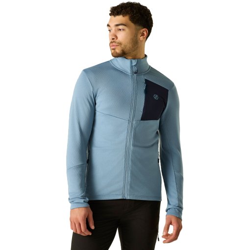 Picture of Dare 2b Venture Stretch Midlayer Jacket Men - 0KB Dusky Blue/Navy