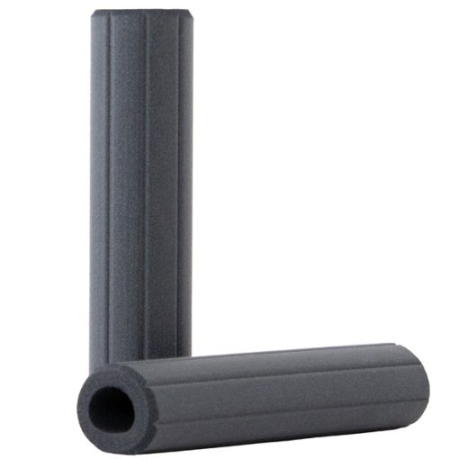 Immagine prodotto da ESI Grips Manopole di Manubrio - Ribbed Extra Chunky - Black (Dark Charcoal Gray)