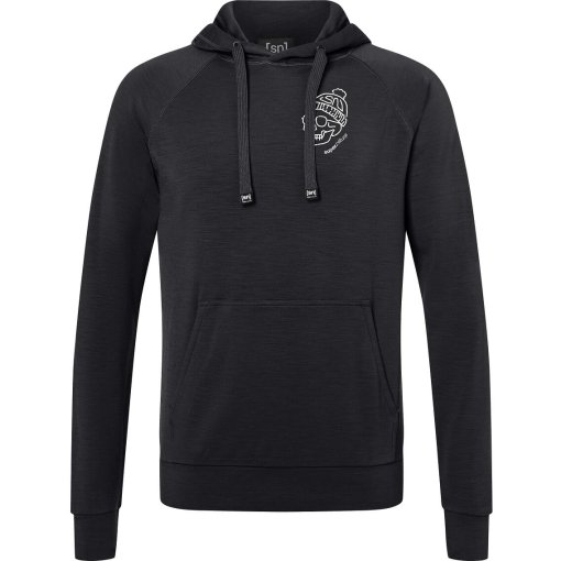 Picture of SUPER.NATURAL Frosty Hoodie Men - Jet Black/Fresh White