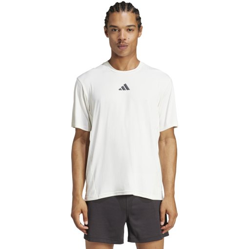 Foto de adidas Camiseta Hombre - Designed for Training Intensity - chalk white JE5746