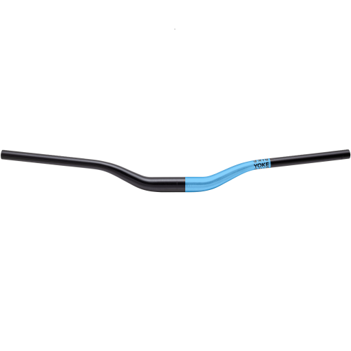 Photo produit de BikeYoke Guidon VTT - Barmate Al-7050 Colour LTD. Edition - 65mm Stack - Dual Black / Blue Anodized