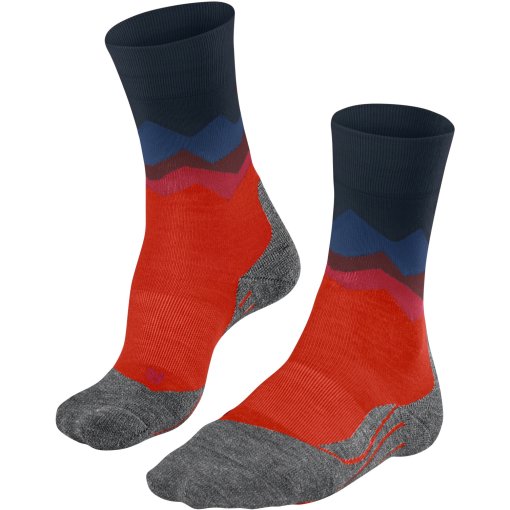 Foto de Falke Calcetines de Trekking Hombre - TK2 Explore Crest - samba orange 8182