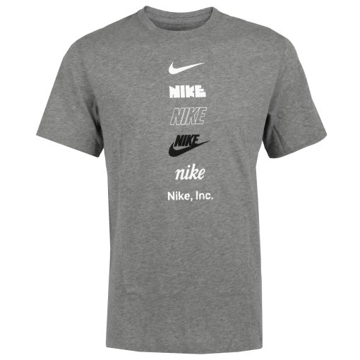 Produktbild von Nike Sportswear Club+ PK4 Shirt Herren - dark grey heather DZ2875-063