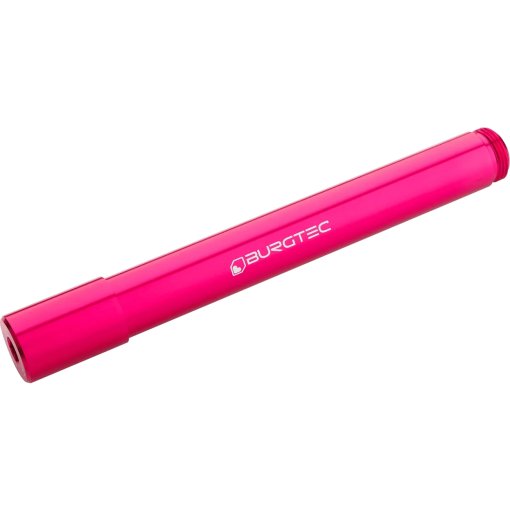 Produktbild von Burgtec Steckachse - vorn | 20x110mm Boost | 142mm | für FOX 40 - toxic barbie pink