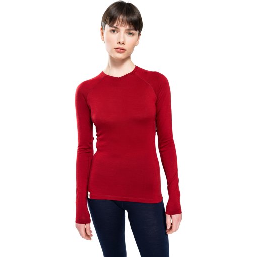 Immagine prodotto da Ulvang Maglia Intima Maniche Lunghe Donna - Hero Crew - Biking Red