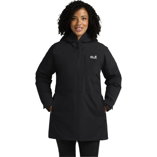 Zdjęcie: Jack Wolfskin Icecape 2L Kurtka ocieplana damska z wypełnieniem z puchu Rds - black