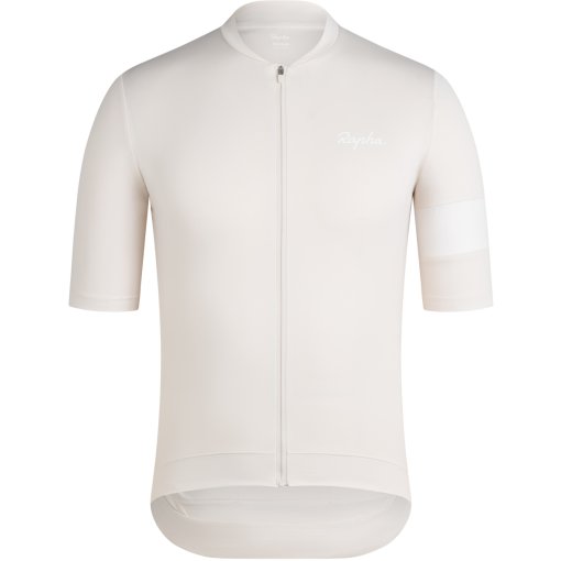 Productfoto van Rapha Core Fietsshirt met Korte Mouwen Heren - off-white/white