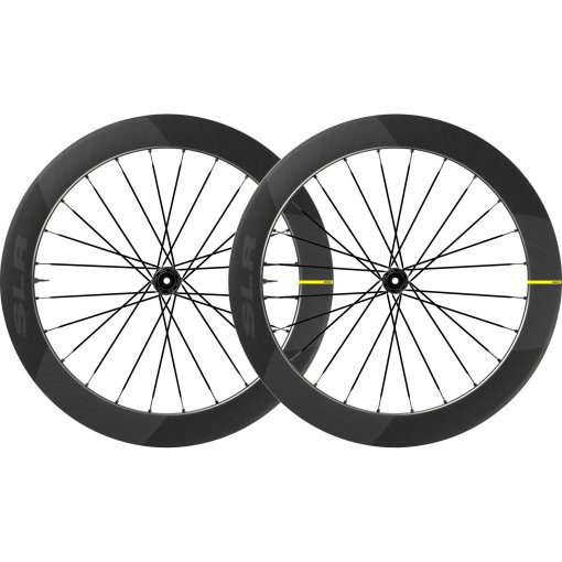 Immagine prodotto da Mavic Cosmic Set di Ruote - SLR 65 Disc Carbon UST | Centerlock | 12x100mm / 12x142mm - Shimano HG